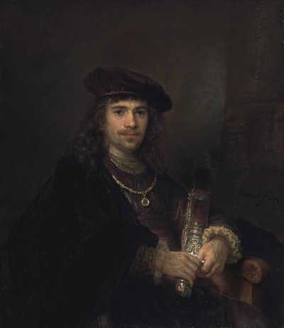 Man with a Sword by Rembrandt van Rijn